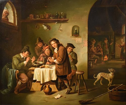 "Smokers in the tavern"